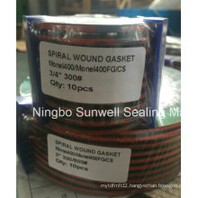 Monel400. Monel400fg. CS ASME B16.20 Spiral Wound Gaskets/Cgi Gaskets (SUNWELL SEALS)